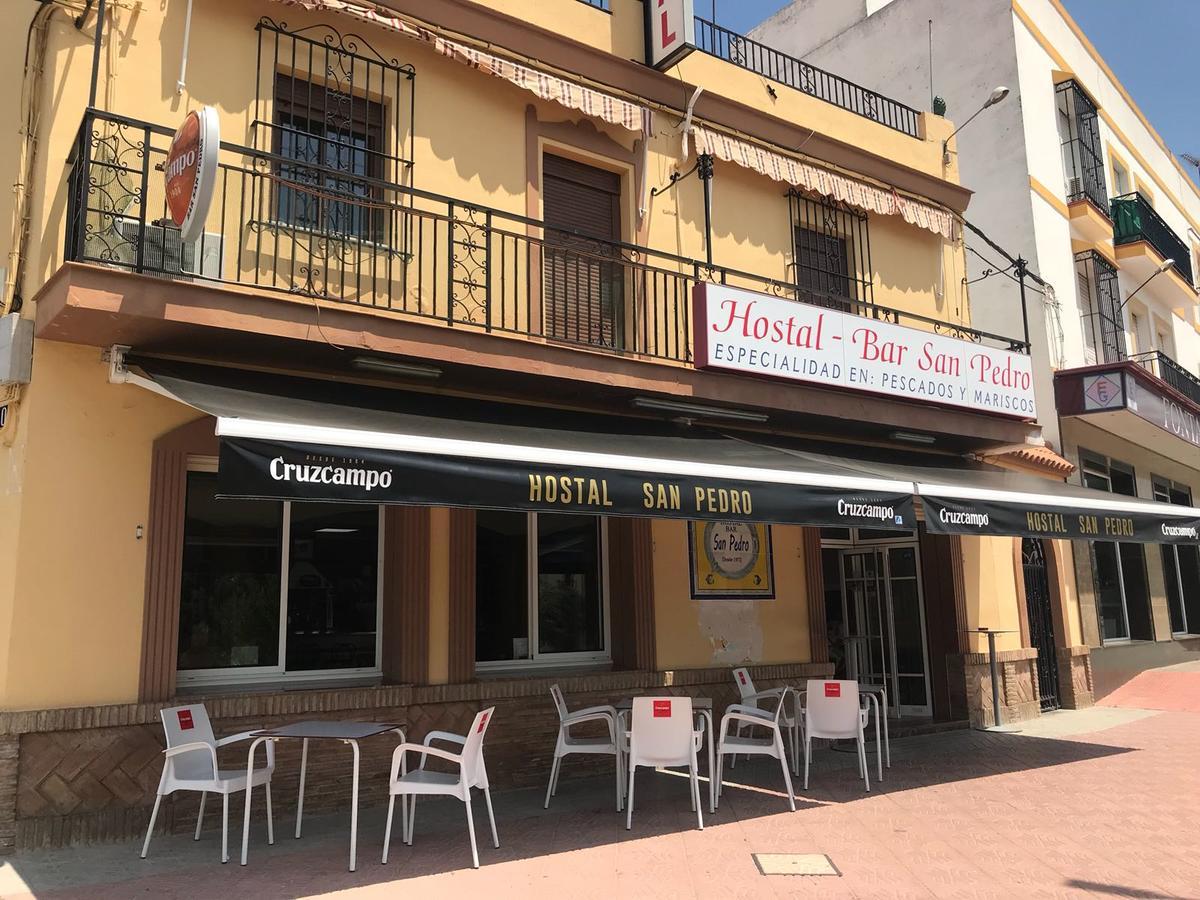 Hostal Bar San Pedro Mairena De Alcor Kültér fotó